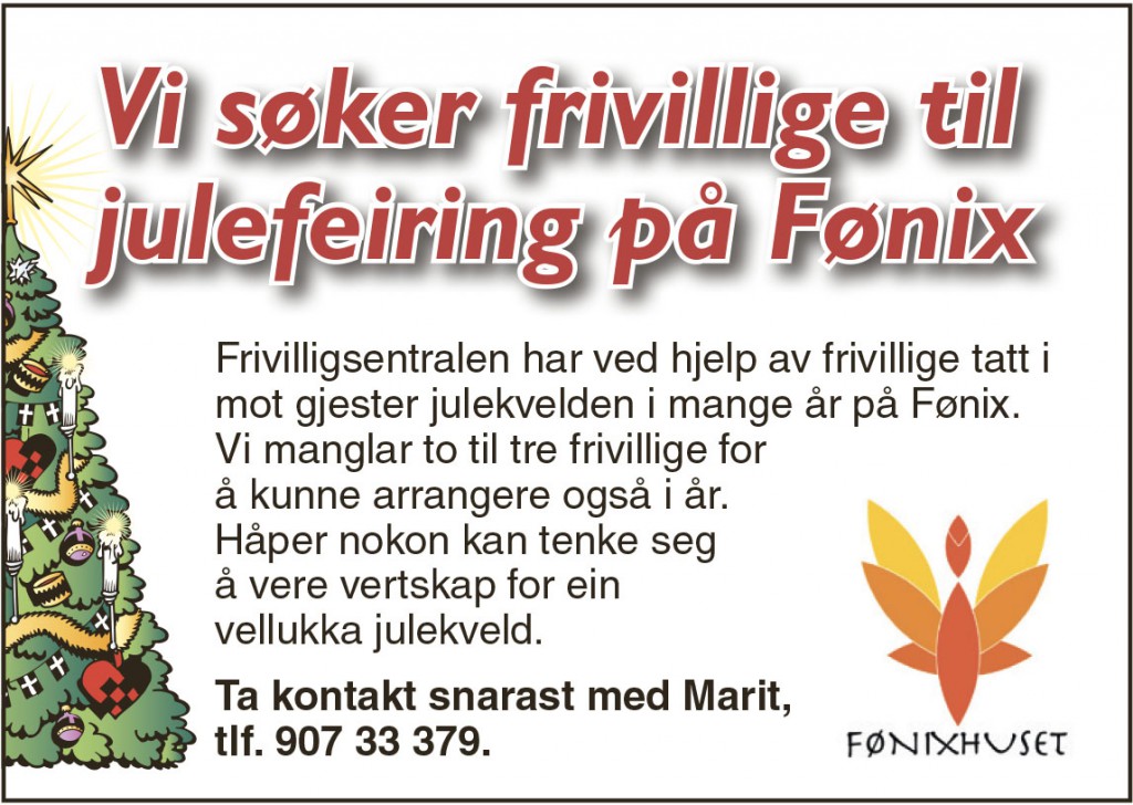 julefeiring frivillige