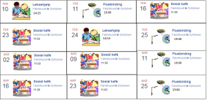 kalender februar, mars 2015